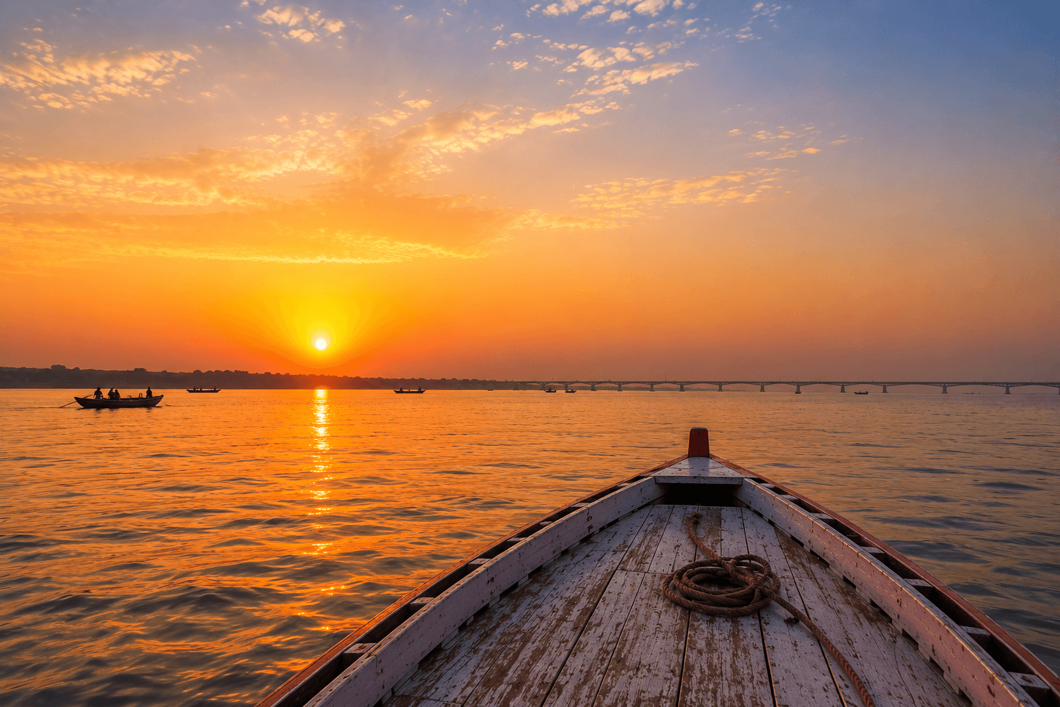 Sunrise Boat Ride